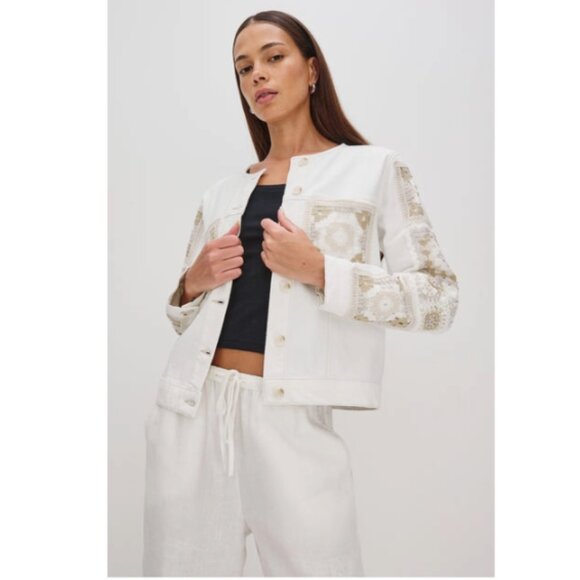 Rails | Lido Jacket Vintage Ecru Crochet - Picture 4 of 13
